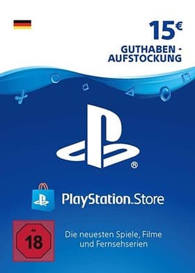 Playstation Network Card 15 EUR DE