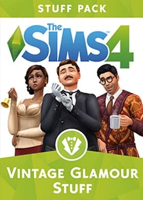 The Sims 4 Vintage Glamour Stuff Pack DLC